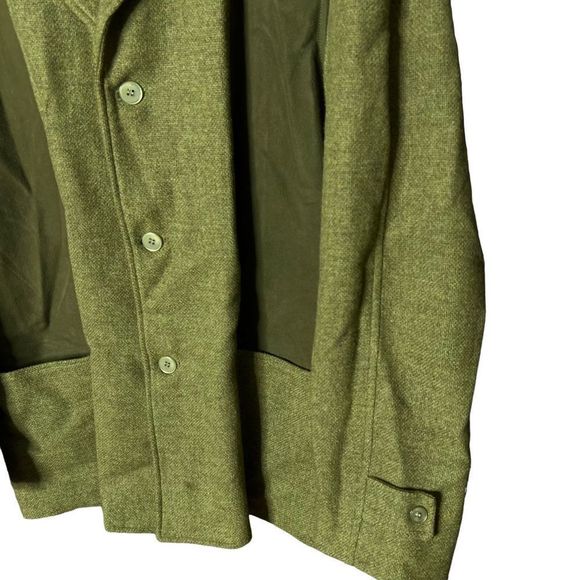 VTG Pendleton Womens Blazer Suede Wool Large - Picture 3 of 6